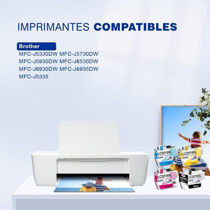 Compatible Ink Cartridges - 1GOLD - LC3219 XL LC3217 - Pack of 4 - Multi-colors - Non-original