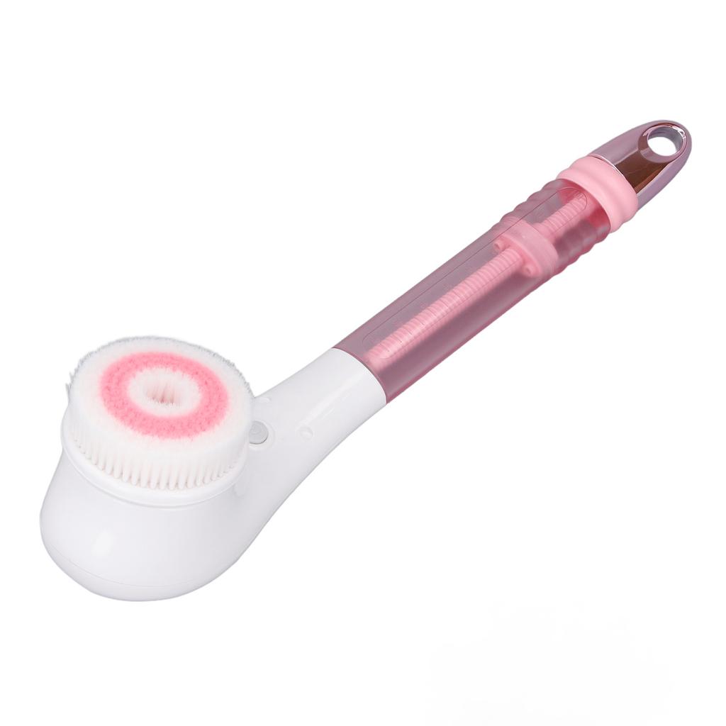 Electric Body Brush with Handle IPX6 Water Resistant Automatic Scubber Shower Brush Cleansing Bath Brush
