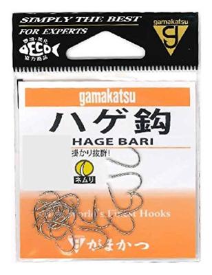 Gamakatsu Amo Barbato, Bianco, Misura 6 Amo da Pesca