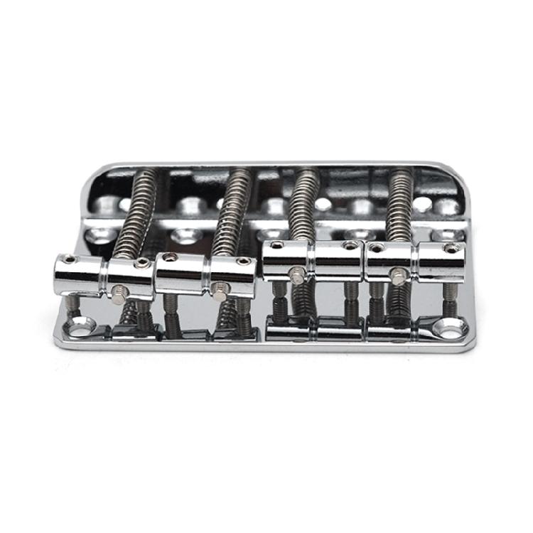4 String Bass Bridge Assembly, 4 String Bass Bridge for 4 Strings Electric Bass