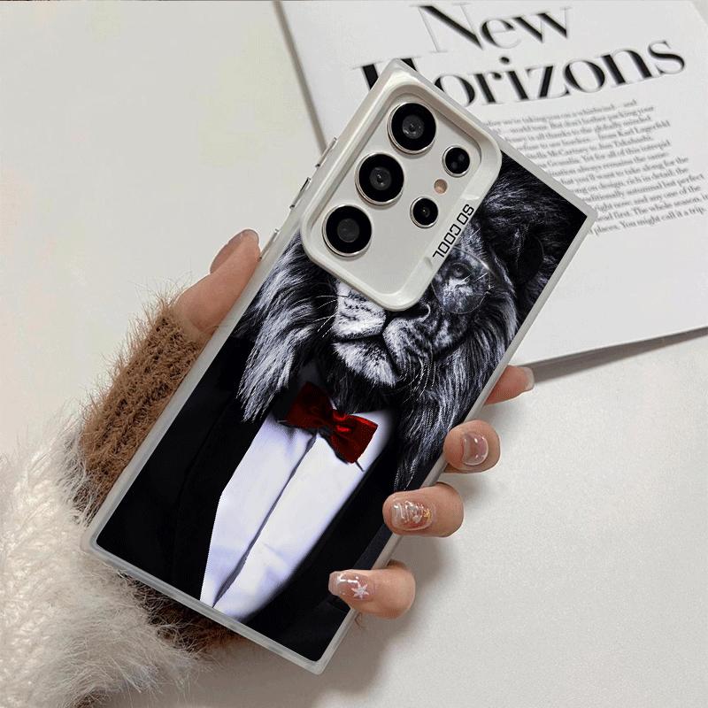 

Man Suit Shirt Tie Cool Shockproof Phone Case for Samsung Galaxy S26 Edge S25 Ultra S24 FE S23 Plus S21 Cover Anti Fall Fundas Samsung S21 FE