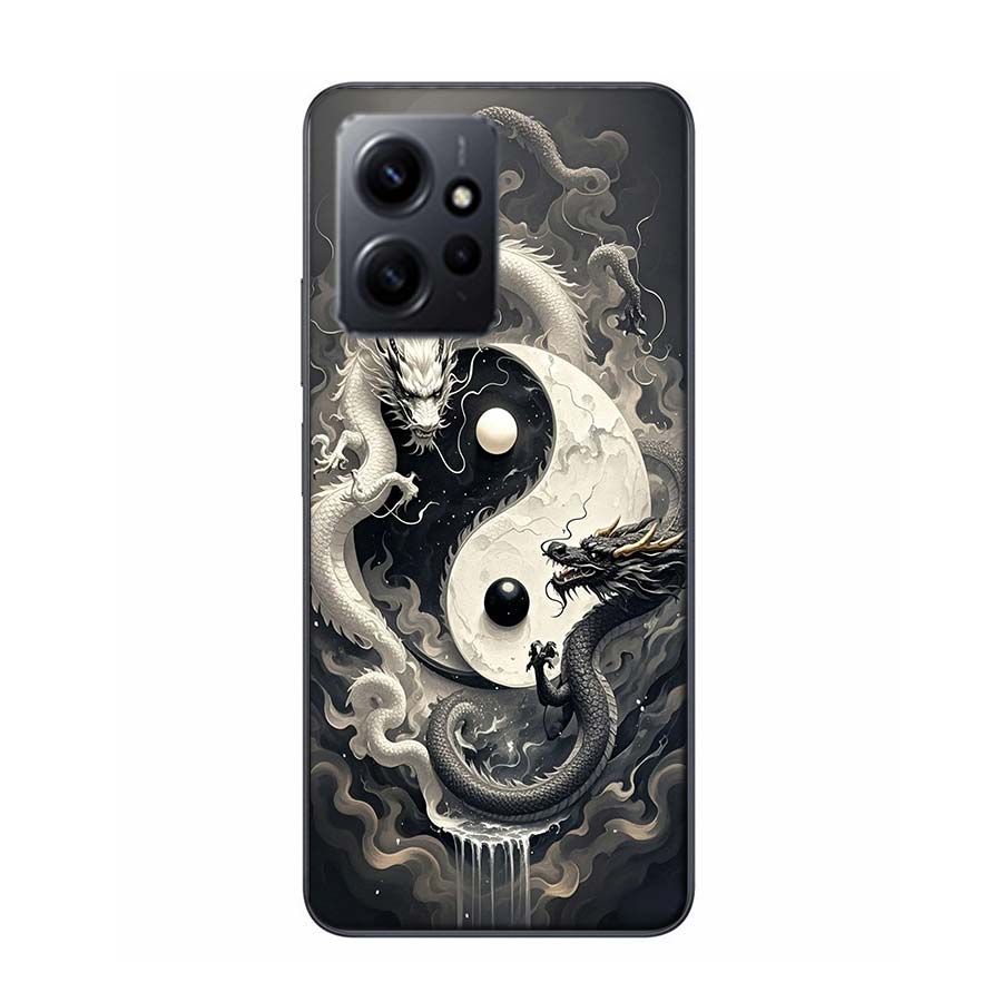 Balance of Elements The Eternal Yin-Yang Phone Case For Redmi Note 14 15 Pro 5G 13 12 Pro Plus 11 11T 11E 11S 10 Pro 10S 9 9S Co