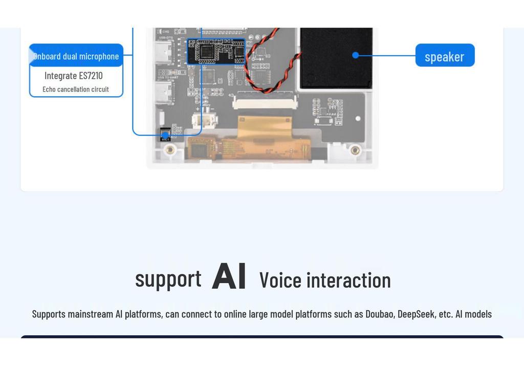ESP32-S3 Smart Box with 4\" Touchscreen, RGB Interface, and XiaoZhi AI Support