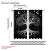 2pc     Party Curtains The Tree of Life Machine Washable Polyester  Without Electricity Party Decorations Use for Holiday Party