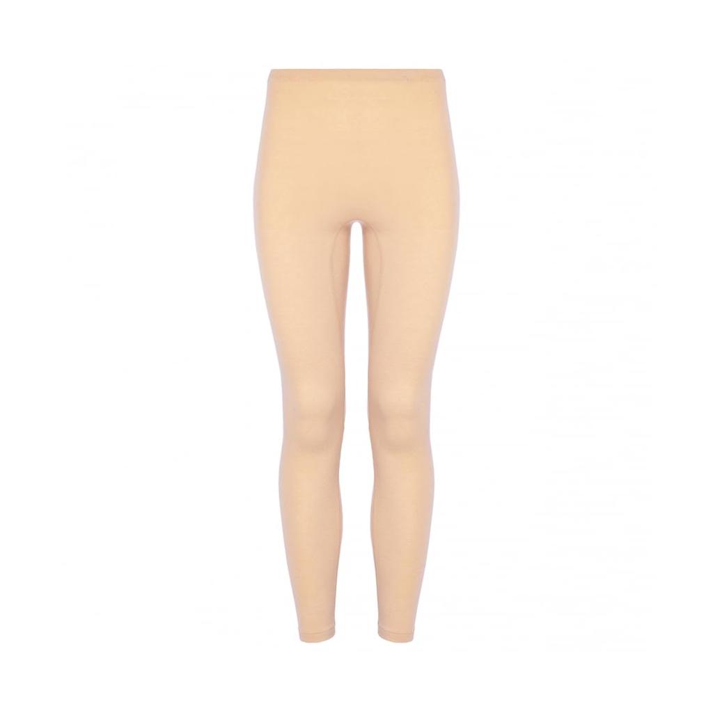 Triumph Warm Fit Innerwear 00JP Size L 5370, 9-Length Bottoms, (Beige),