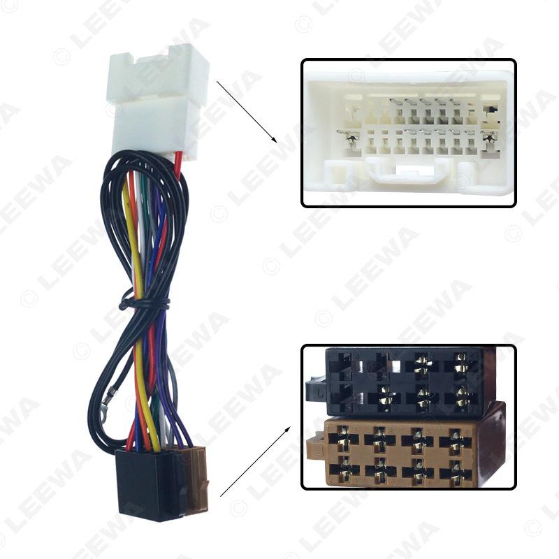 Mitsubishi Radio ISO Car Audio Modification DVD Power Line Adapter Cable