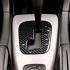 For Saab 9-3 2003-2011 Real Carbon Fiber Sticker Gear Shift Panel Trim Cover Car Accessories Interior Decorative
