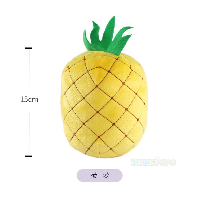 Fruits Vegetables Seafood Plush Toy Garlic Strawberry Broccoli Watermelon Pumpkin Soft Stuffed Plushie Doll Baby Education Toy