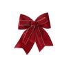 Cloth Christmas Bow Tie Red Tree Decorations New Christmas Bowknot  Door Decor