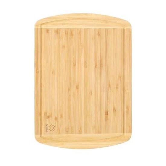 Takemi Bamboo Cutting Board Antibacterial Odor Resistant Quick Drying Grooved Environmentally Friendly TM-CB1
