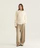 Oteumilkape (Unisex) Paper Pullover Knit - Ivory