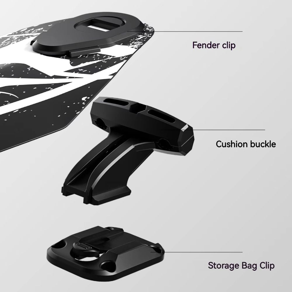 Foldable Portable Storage Waterproof Snap On Repair Kit Multilayer Bicycle Storage Bag  RIDE