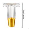 Acrylic Furniture Leg for Chair And Sofa, Design TV Cabinet Wardrobe