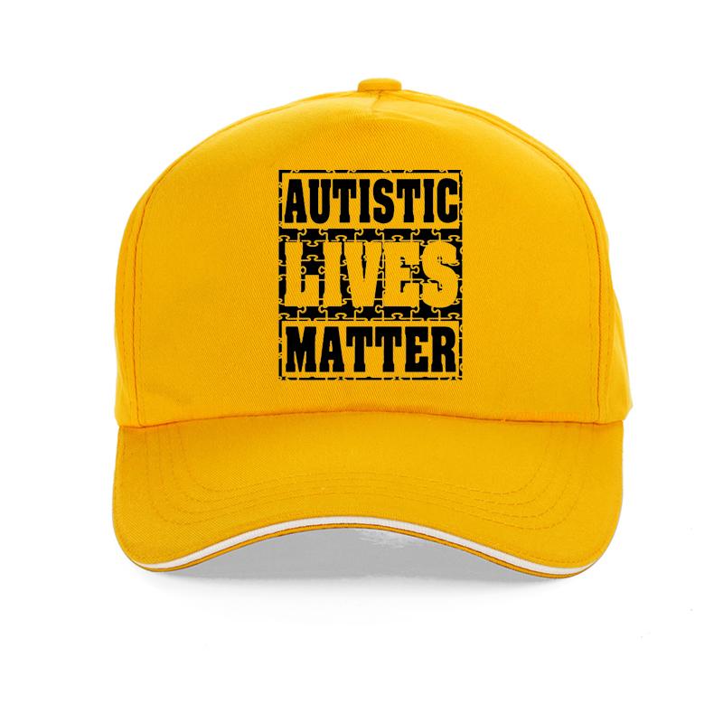 Lustiger Autistisches Leben Zählt Unisex Hut Autismus Bewusstsein Baseballkappe Grafikdruck Männer Frauen Outdoor Sonnensnapback Hut Gorras