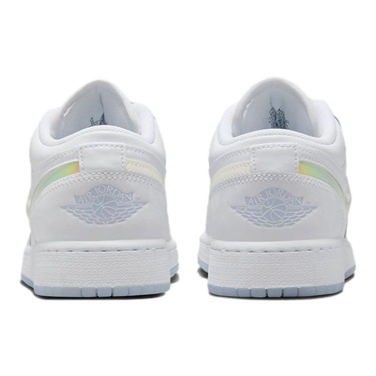 Air Jordan 1 Low SE Glitter Swoosh GS FQ9112-100