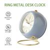 Silent Quartz Bedroom Decoration Night Light Table Clock Alarm Clock Home Decor Desktop Ornaments
