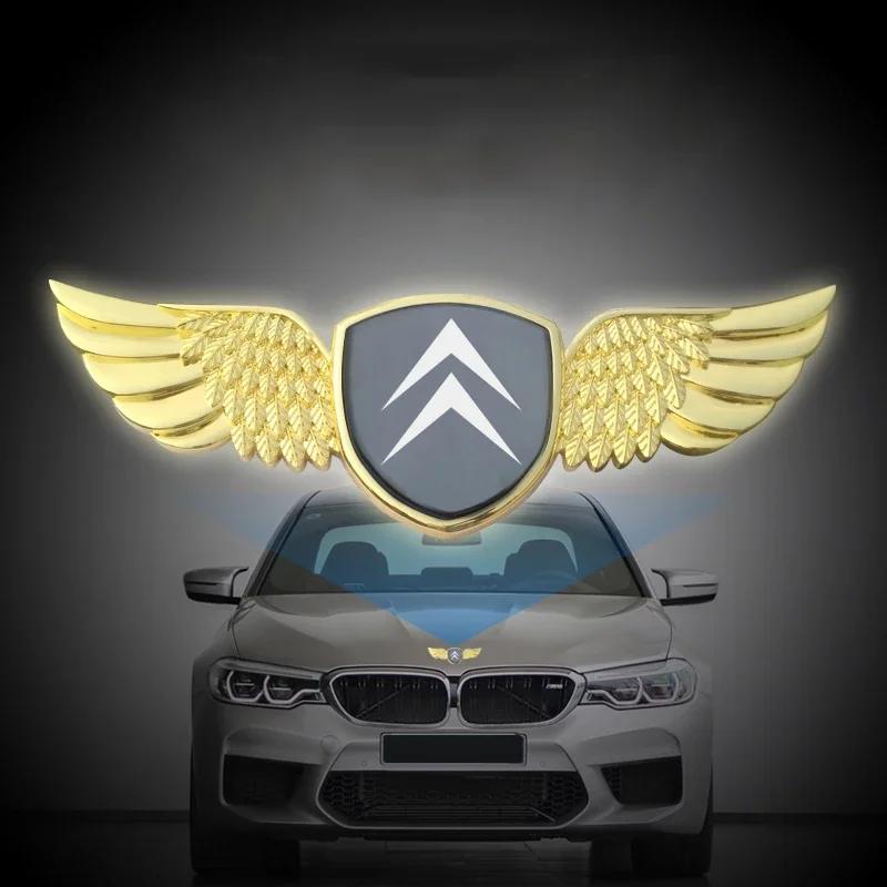 

3D Metal Car Logo Stickers For Citroen C1 C2 C3 C4 C4L C5 DS3 DS4 DS5 DS6 Xsara Picasso Berlingo Cactus Elysee Car Accessories