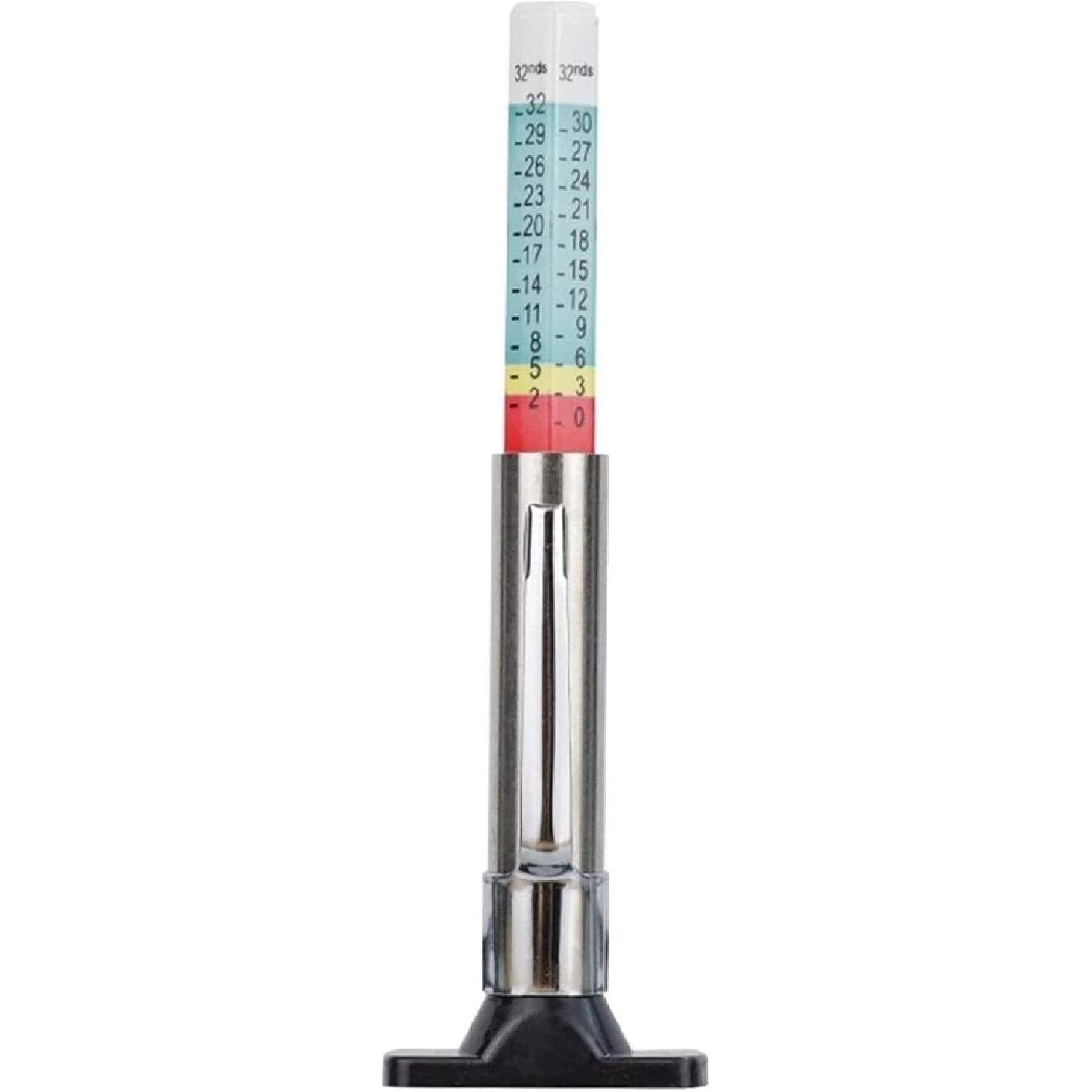 

Tire Depth Thread Gauge 0-25mm Auto Wheel Diagnostic Tool Meter Measurer Handheld Tire Accessories(Single Color) Colorful