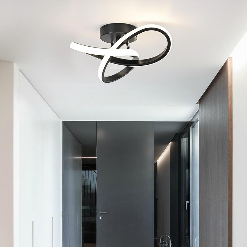Moderne LED Gang-taklys Nodic Home Lighting Led Overflatemontert for soverom Stue Korridor Lys Balkonglys