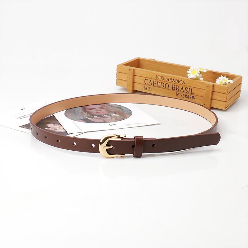 Women's Multicolor PU Leather Fashion Belt