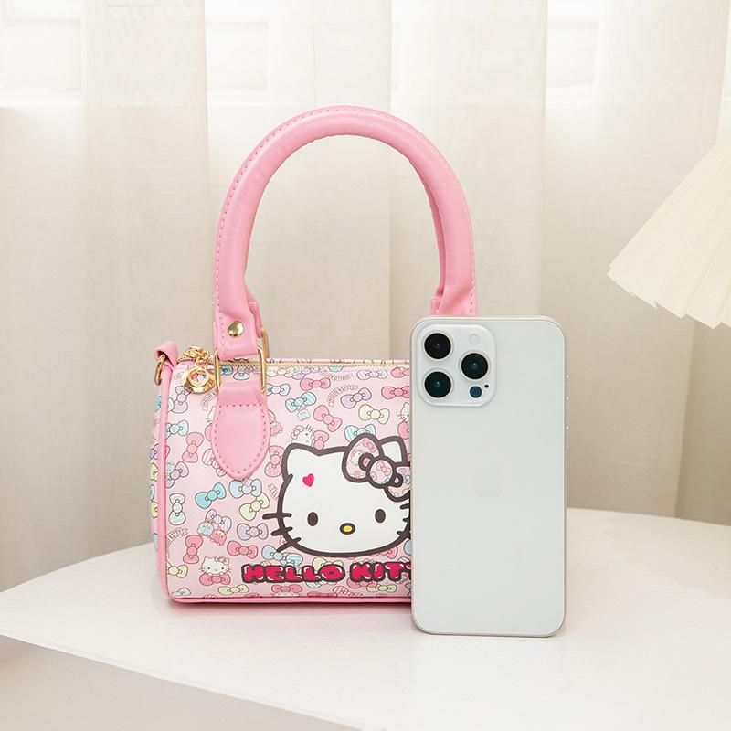 Trendy Cartoon Handbag for Girls, One Shoulder Crossbody Bag, Fashionable Cartoon Handbag, Crossbody Bag for Women розовый