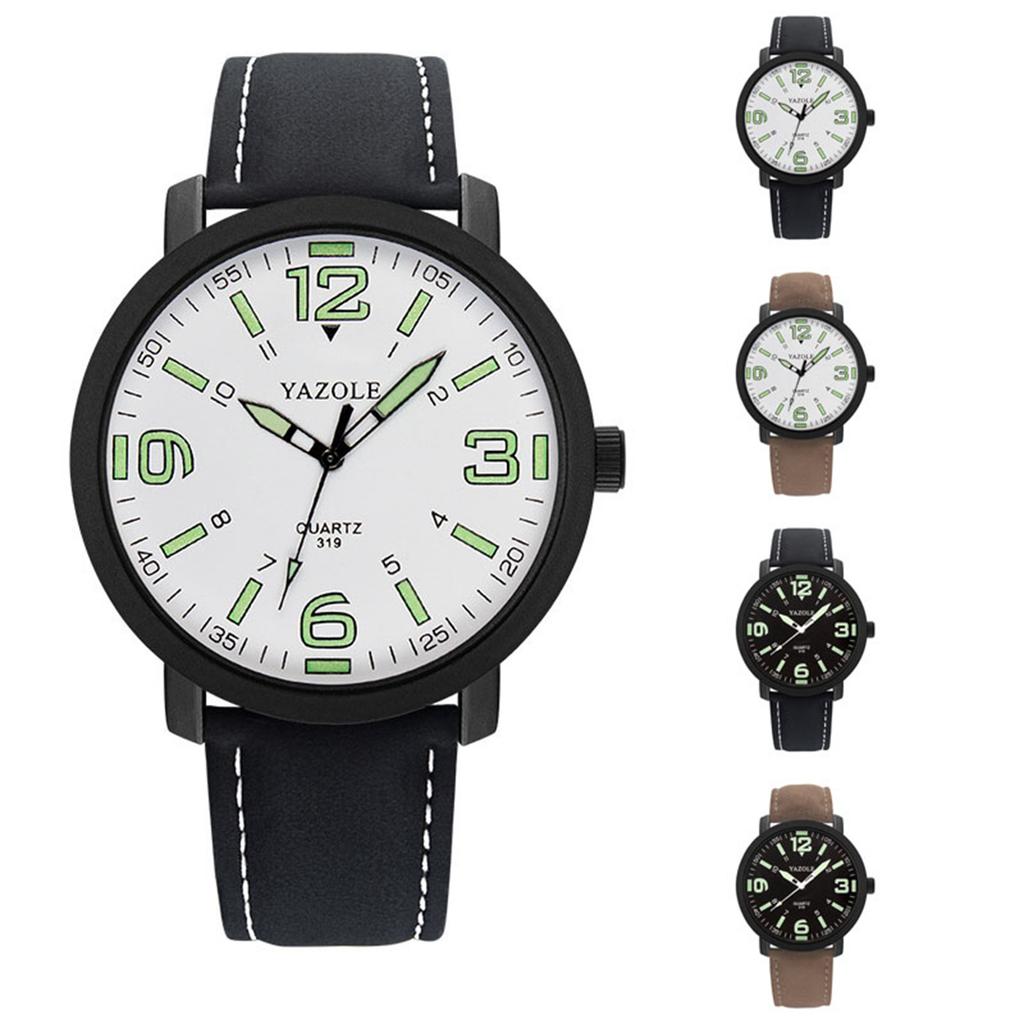 Men's Waterproof Luminous Running Alarm Clock Watch
