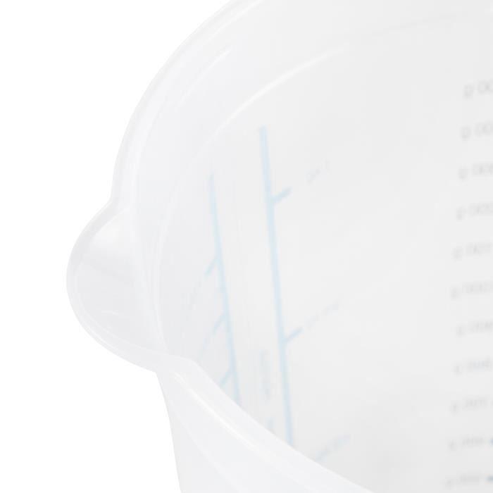 Pichet mesureur - Keeeper - Massimo - 13,5 x 19 cm - Antidérapant - Bleu