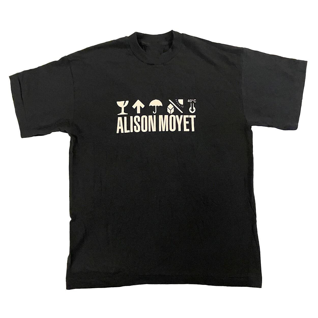 Alison Moyet - Black Symbol Unisex Cotton T-shirt Retro Style S-4xl BT2312 S