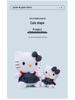 Cross-border Denim Dress KT Cat Plush Toy Ornament