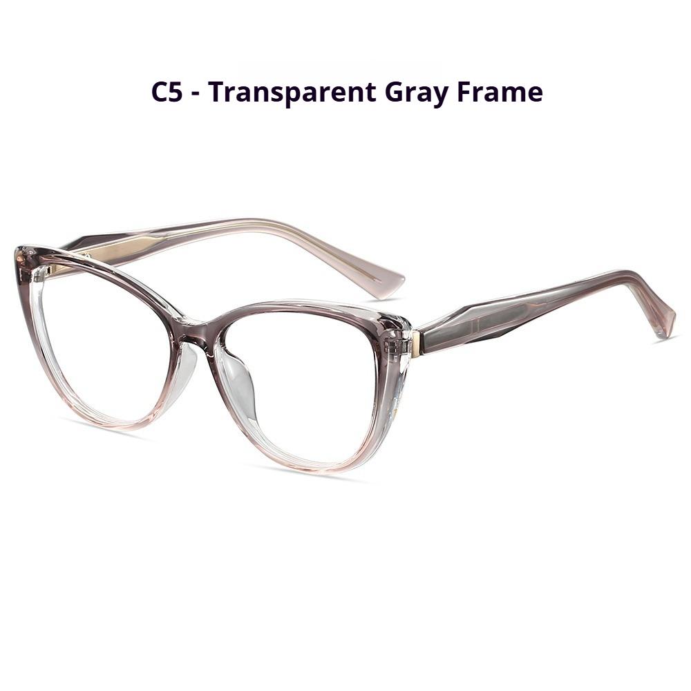 Retro-style Anti-blue Light Glasses for Women, Fashionable, Sophisticated, and Slimming Frames.
