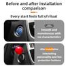 New car decoration sticker, one click start switch button cover, new and unique creative decoration, start joystick ball