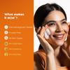 WOW Skin Science Vitamin C & Niacinamide Foaming Face Wash with Built-In Brush for Deep Cleansing Radiance 150 Ml