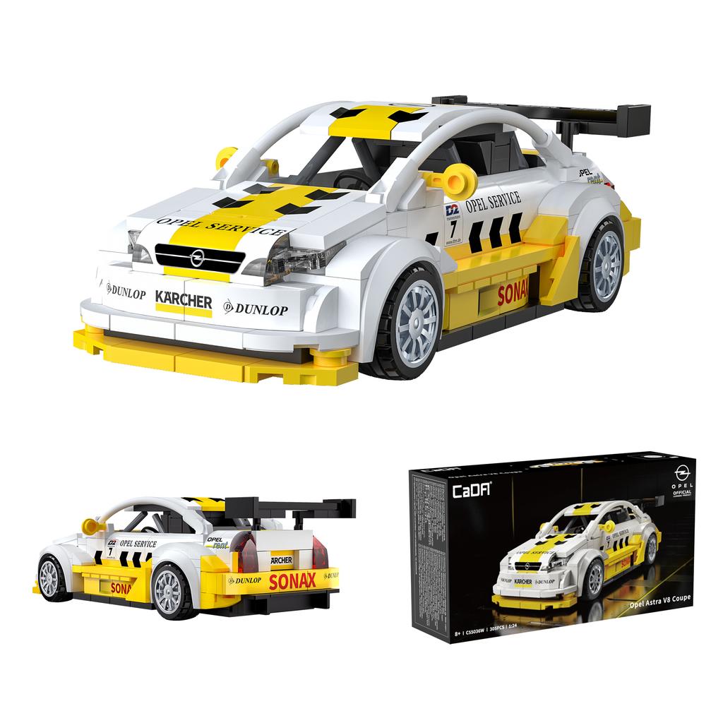 Officially Licensed 1/24 Building Block Car Set / Rally Car / Classic Retro Car / Supercar / Off-Road Vehicle / Opel