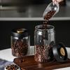 Vacuum Sealed Jug Coffee Beans Glass Airtight Canister Food Grains Candy Keep Fresh Storage Jar Kitchen Accessories