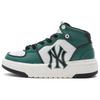New MLB Chunky Liner High High Top Skateboard Shoes Unisex Green 3ASXCB12N-50GND
