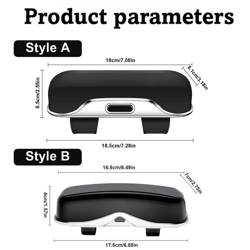 New Car Glasses Box Portable Car Glasses Frame Car Driving Glasses Frame Glasses Box Sunshade Glasses Auto Interior Accessories