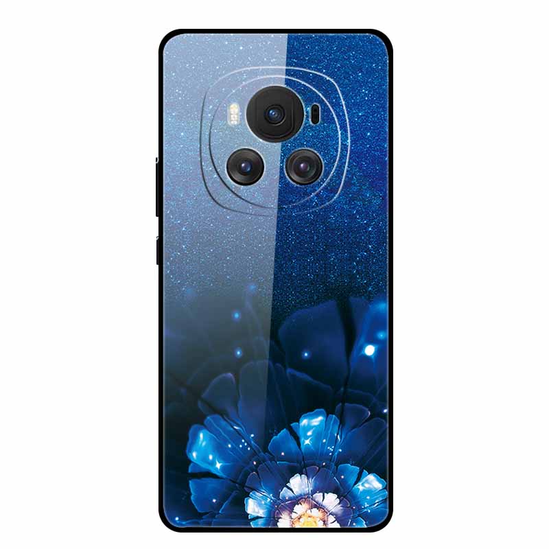 Tempered Glass Case For Honor Magic 6 Pro Case 6.8" Soft Edge Hard Glass Back Cover For Honor Magic6 Pro Phone Case Fundas Shell