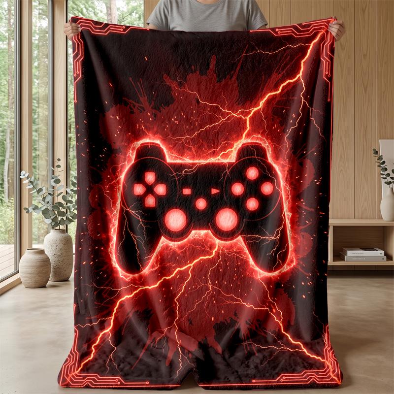 Pro Gamer Gear Theme blanket Lightweight Warm Flannel Blanket Decorative Throw Blanket for Home Decoration