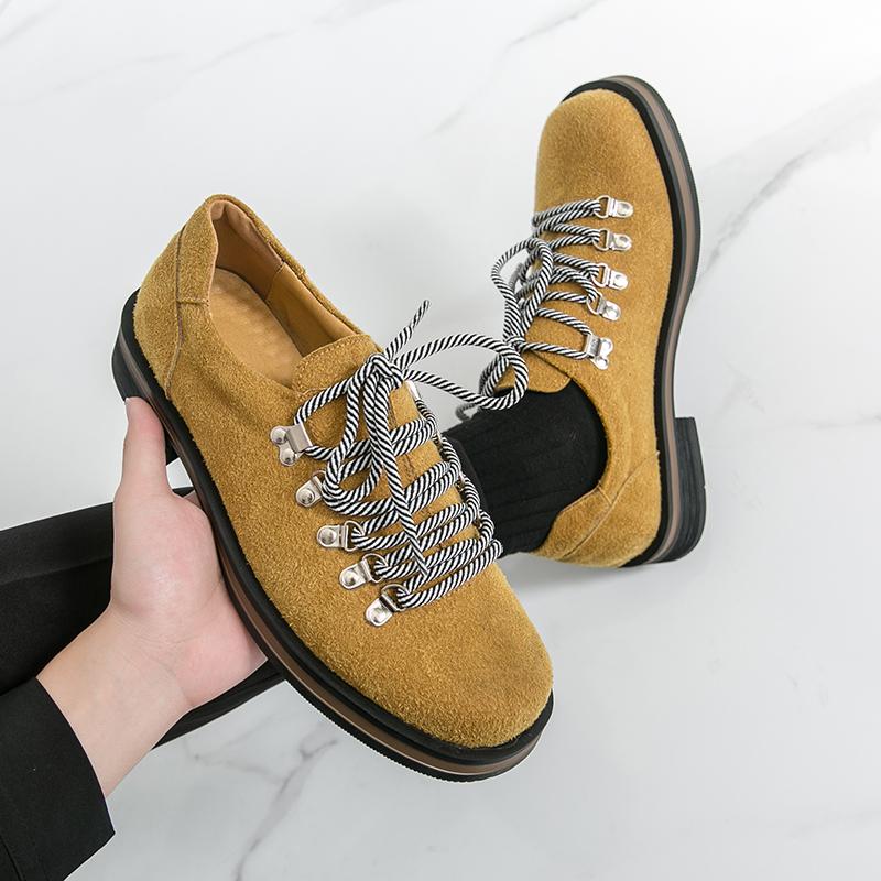 Pánské Oxfordy Elegantní Outdoorové Ležérní Nízké Kozačky Boty Velké Velikosti
