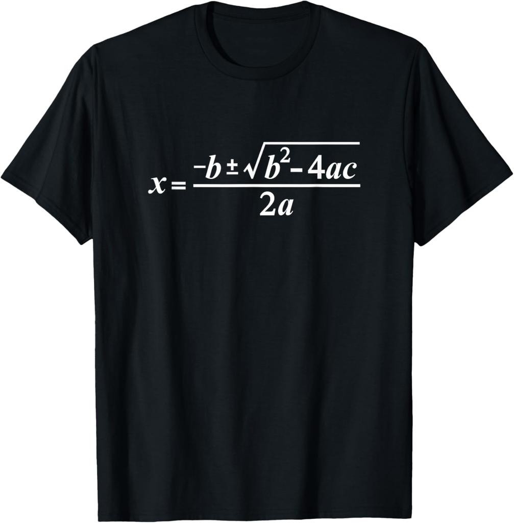 Ronnie's Math And Science Quadratic Formula Algebra Math T-Shirt