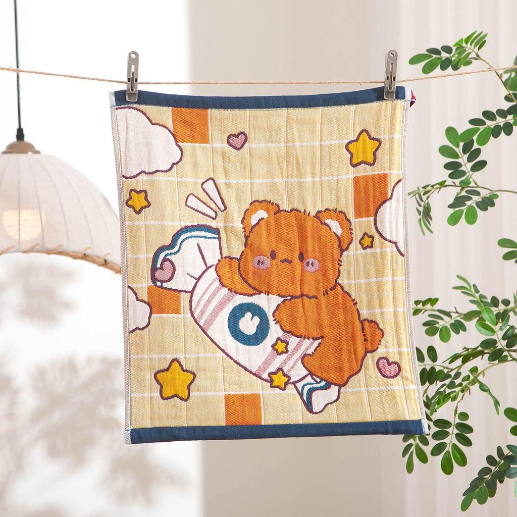 3-Layer Cotton Gauze Absorbent Lint-Free Towel - Children's Special