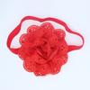 Lovely Hollow Cloth Flower Baby Girl Headband Elastic Band Headwear Decor Gift