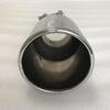 Stainless Steel Large Diameter 115mm 4.5inch The Flat Edge Universal Muffler Tail Throat Car Modification Exhaust Tip Pipe