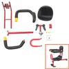 Kids Bicycle Carrier Child Toodler bicycle carrier Front Seat Outdoor Cycling Red+Black Universal Bicycle Baby Chair