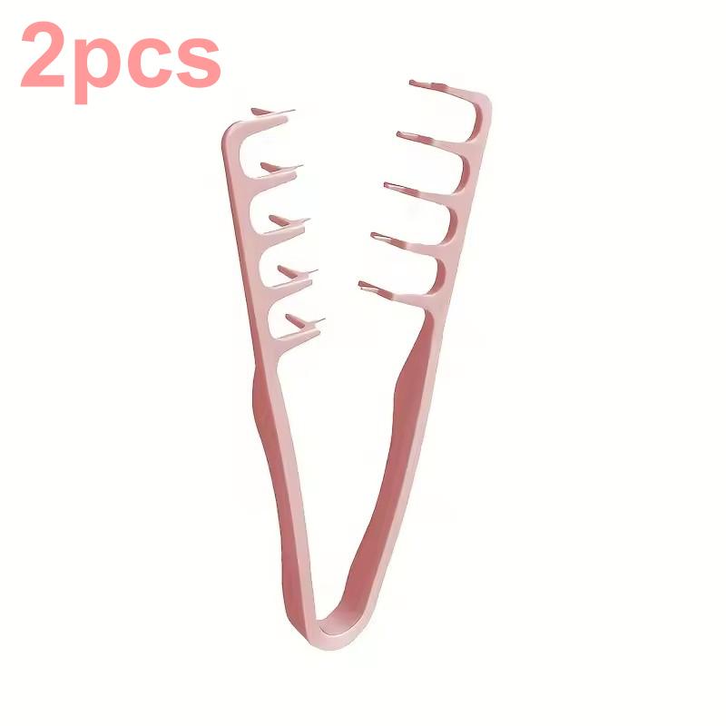 1/2/5Pcs Volumizing Wide-Tooth Hair Styling Comb Curling Tools Fluffy Texture For Men Ideal For All Hair Types Hairstyling Tools