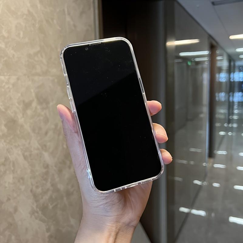 Crystal Clear Hard Acrylic Wireless Charging Magnetic Case Compatible For iPhone Air 11 12 13 14 15 16 17 Pro Max 14 Plus