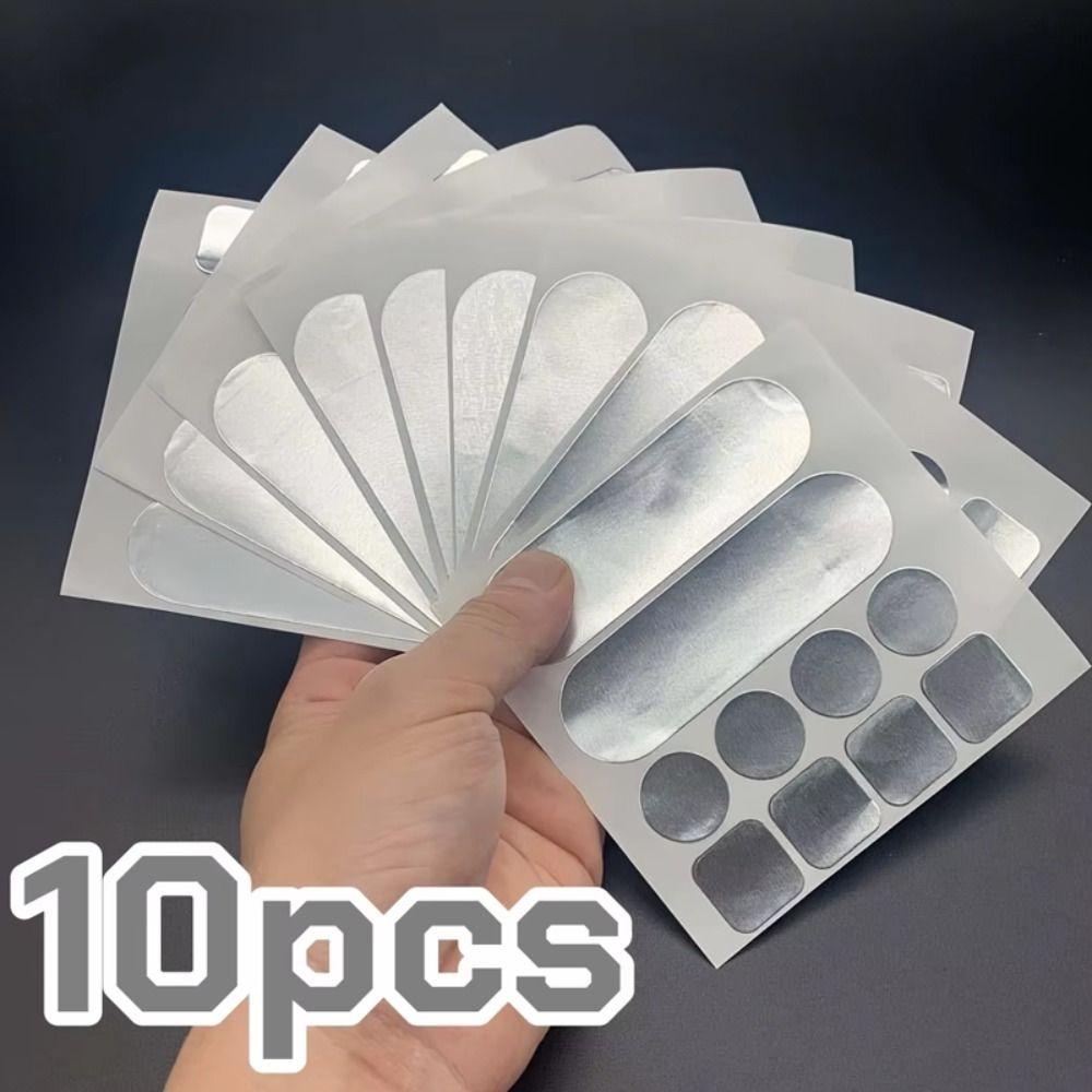 10Pcs Aluminum Foil Cookware Repair Tape for Pots Pans Kettles Metal Pipes and Ceramic Containers