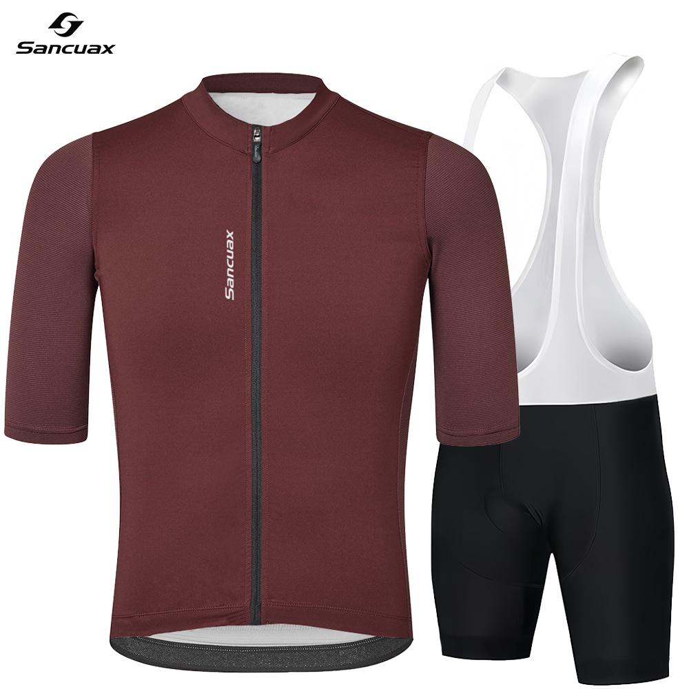 Men's Bicycle Short-Sleeved Shorts Suits Breathable Quick Dry Road Bike Clothing with Pockets 2026 Summer Breathable Cycling Suit Set