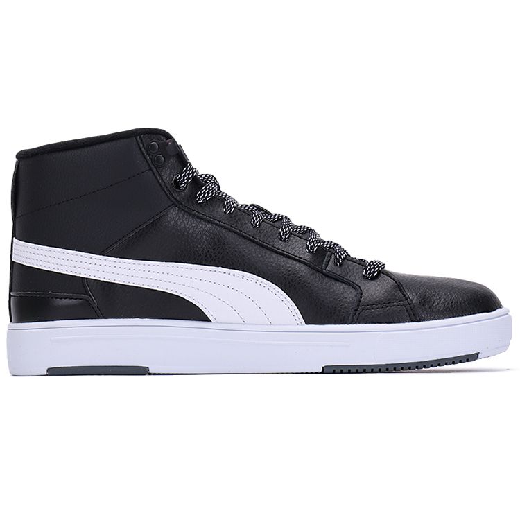 Puma Tenisi Serve Pro Mid PURE-TEX Negru Alb Unisex Dark-Shadow 382096-04