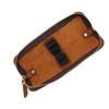 Portapenne in Pelle Minimalista Design Vintage Copertura Protettiva per Penna Astuccio Borsa Organizer Marrone